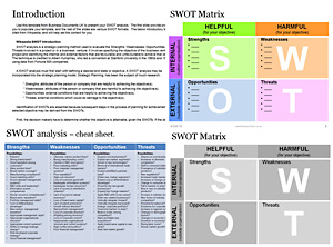 Swot Powerpoint Template on Essential Swot Powerpoint Templates For Your Swot Analysis