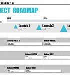 Stylish Project Roadmap Template This stylish Project Roadmap Template will give you an advantage in meetings