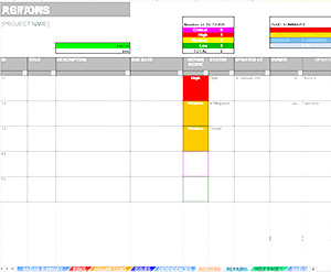 Project Crisis Management Dashboard & Log - Template