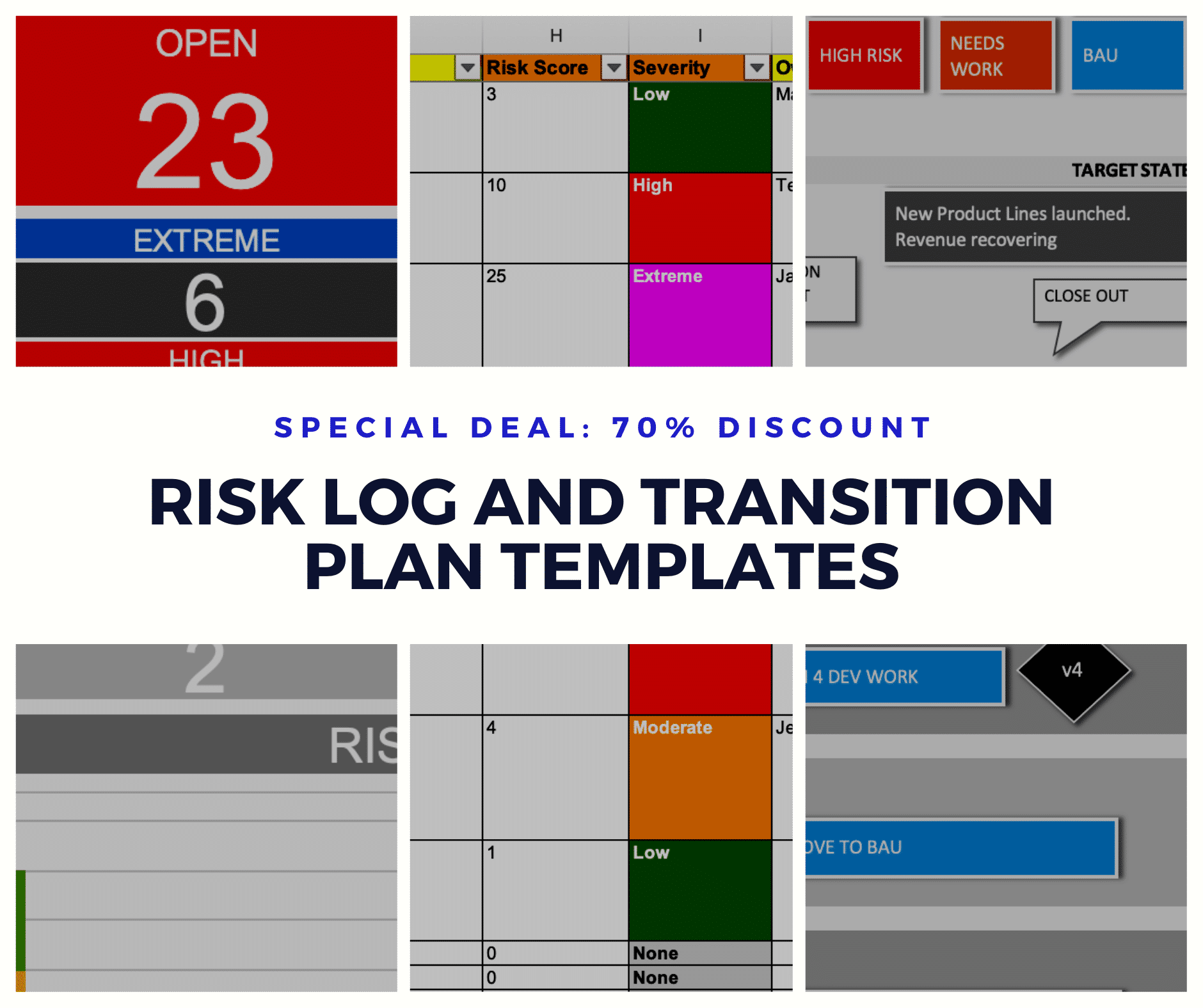 Risk Log and Transition Plan Template Deal