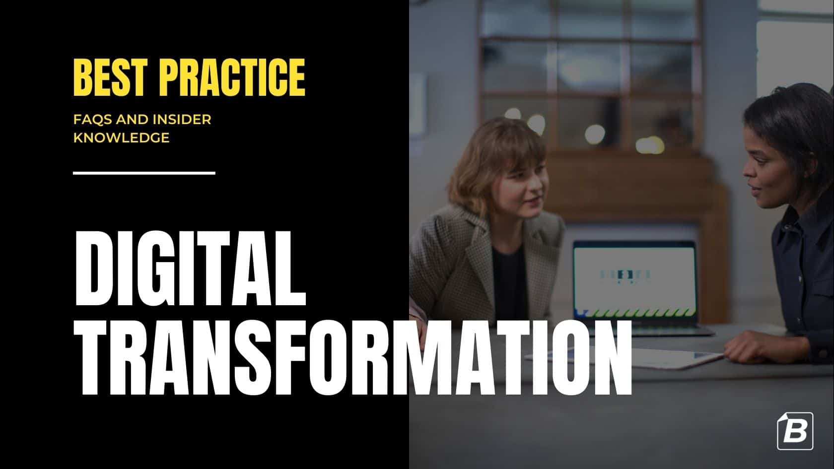 Digital Transformation - Best Practice